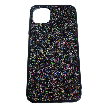 Husa de protectie pentru pentru Apple iPhone 11 Pro Max Sparkling Glitter TPU Negru - vivimall.ro
