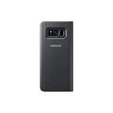 Husa de protectie pentru Samsung Galaxy S8 Plus Flip Cover Oglinda Negru - vivimall.ro