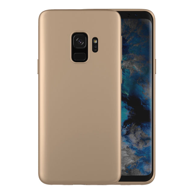 Husa de protectie pentru Samsung Galaxy S9 Luxury Case Auriu - vivimall.ro