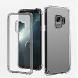 Husa de protectie pentru Samsung Galaxy S9 Tpu Antisoc Negru Transparent - vivimall.ro