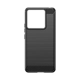 Husa de Protectie pentru Xiaomi Redmi Note 13 Pro, Vivimall, Protectie 360, din TPU cu element de Carbon, Anti Alunecare, 1.8 mm, Negru - vivimall.ro
