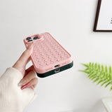 Husa de Protectie TPU, Vivimall, pentru Apple iPhone 14 Pro Max, 3D Cube, cu Inel, Protectie Camera, Antisoc, Antizgariere, Antialunecare, Acoperire Completa, Roz - vivimall.ro