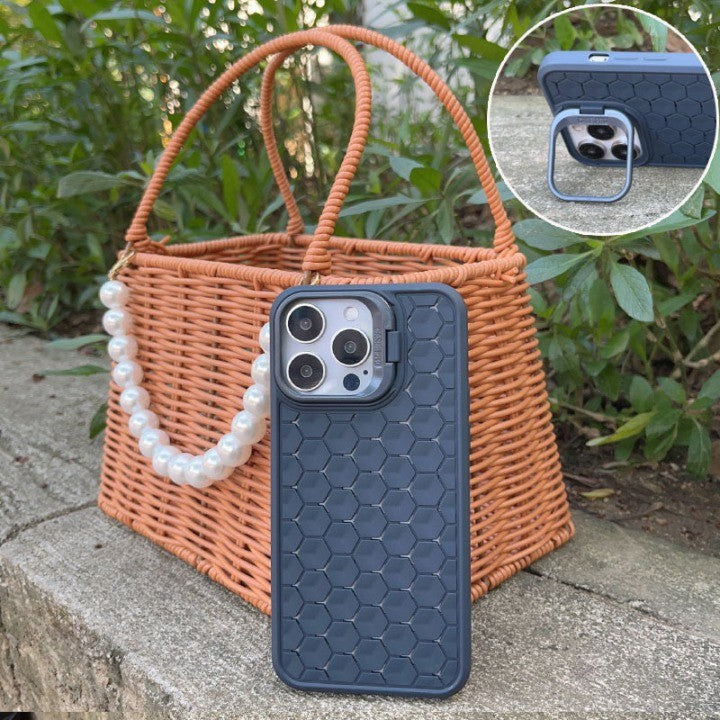Husa de Protectie TPU, Vivimall, pentru Apple iPhone 14 Pro Max, 3D Cube, cu Inel, Protectie Camera, Antisoc, Antizgariere, Antialunecare, Acoperire Completa, Albastru - vivimall.ro