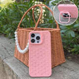Husa de Protectie TPU, Vivimall, pentru Apple iPhone 15 Plus, 3D Cube, cu Inel, Protectie Camera, Antisoc, Antizgariere, Antialunecare, Acoperire Completa, Roz - vivimall.ro