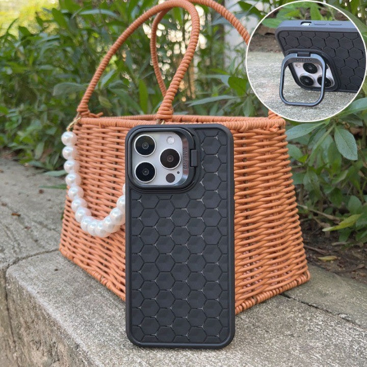 Husa de Protectie TPU, Vivimall, pentru Apple iPhone 15 Pro, 3D Cube, cu Inel, Protectie Camera, Antisoc, Antizgariere, Antialunecare, Acoperire Completa, Negru - vivimall.ro