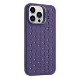 Husa de Protectie TPU, Vivimall, pentru Apple iPhone 15 Pro, 3D Cube, cu Inel, Protectie Camera, Antisoc, Antizgariere, Antialunecare, Acoperire Completa, Mov - vivimall.ro