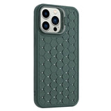 Husa de Protectie TPU, Vivimall, pentru Apple iPhone 15 Pro, 3D Cube, cu Inel, Protectie Camera, Antisoc, Antizgariere, Antialunecare, Acoperire Completa, Verde - vivimall.ro