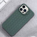 Husa de Protectie TPU, Vivimall, pentru Apple iPhone 15 Pro, 3D Cube, cu Inel, Protectie Camera, Antisoc, Antizgariere, Antialunecare, Acoperire Completa, Verde - vivimall.ro