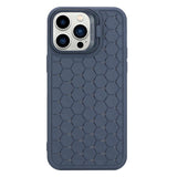 Husa de Protectie TPU, Vivimall, pentru Apple iPhone 15 Pro Max, 3D Cube, cu Inel, Protectie Camera, Antisoc, Antizgariere, Antialunecare, Acoperire Completa, Albastru - vivimall.ro
