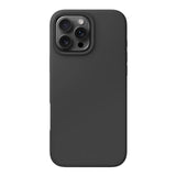 Husa de Protectie Telefon, Flippy, Compatibila cu iPhone 16 Pro, Silicon Premium Antisoc, Anti-Zgirieturi, MagSafe, Acces Camera Control, Protectie 360, Interior Microfibra, Negru