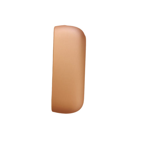 Husă de protecție IQOS 3.0 DUO roz mat, plastic mat anti-alunecare, detaliu lateral stânga