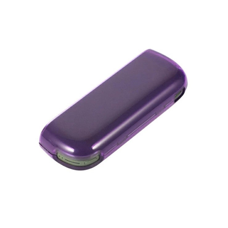 Husa Flippy pentru IQOS Iluma, de Protectie, Anti Soc si Zgarieturi,din Plastic, 12.5 x 4.2 cm, Mov Transparent - vivimall.ro