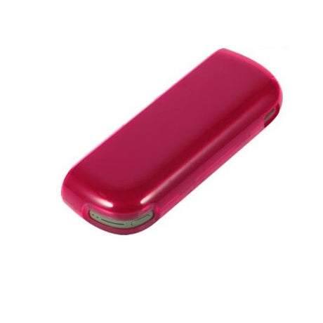 Husa Flippy pentru IQOS Iluma, de Protectie, Anti Soc si Zgarieturi,din Plastic, 12.5 x 4.2 cm, Rosu Transparent - vivimall.ro