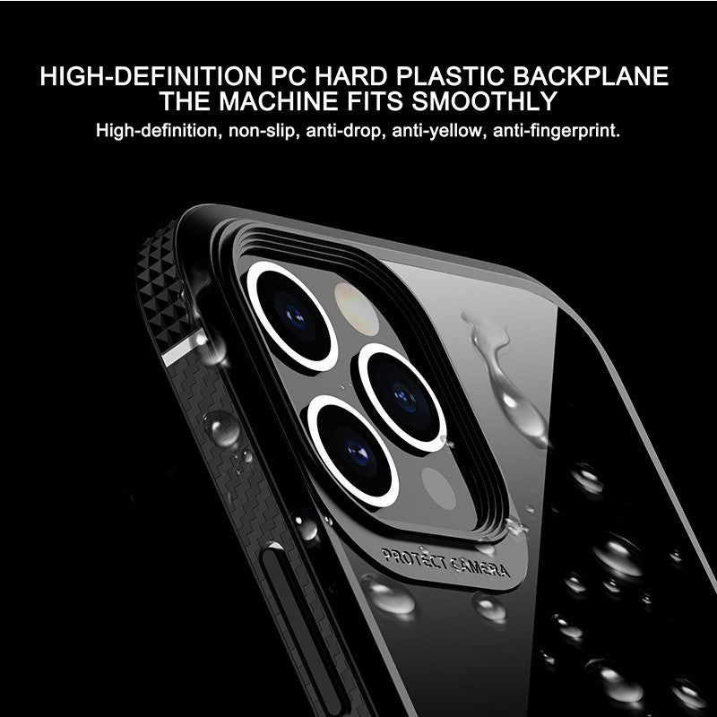 Husa Hibrid Defender MG Series pentru iPhone 14 Plus, Flippy, Protectie Antisoc, Negru - vivimall.ro