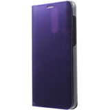 Husa Tip Carte, Flippy, Compatibila cu Huawei Mate 10 Lite, Flip Cover Oglinda, Violet - vivimall.ro