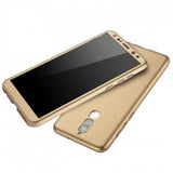 Husa Huawei Mate 20 Lite Full Cover 360 Auriu + Folie de protectie - vivimall.ro