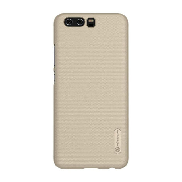 Husa Huawei P10 Nillkin Super Frosted Auriu + Folie de protectie - vivimall.ro