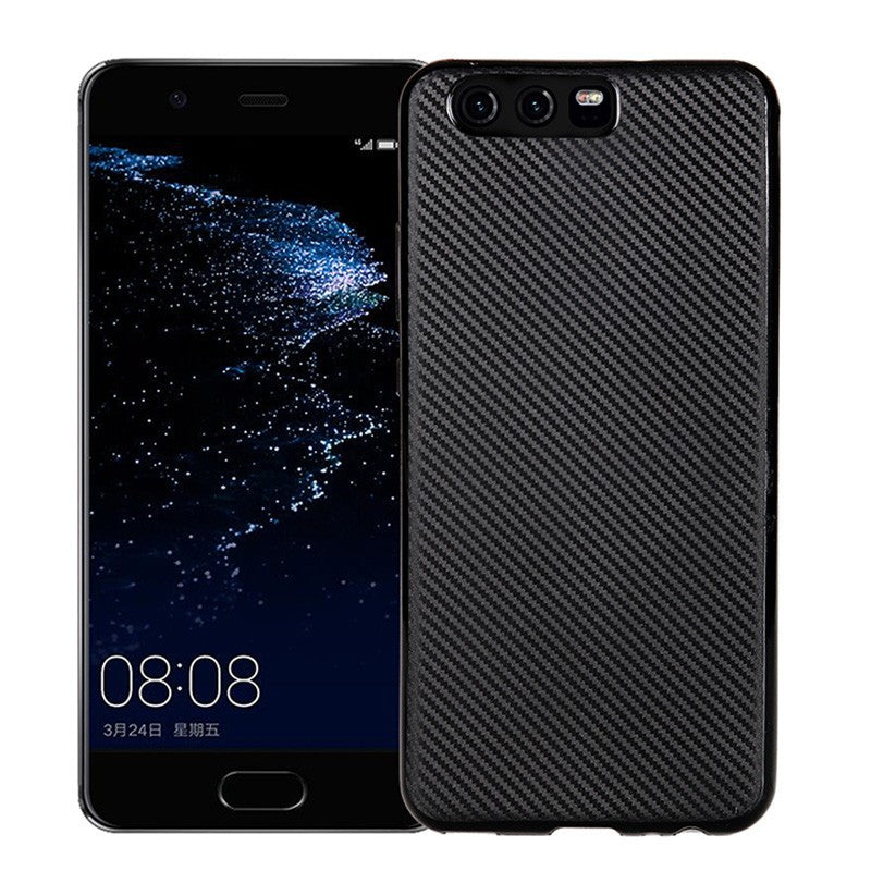 Husa Huawei P10 Plus i-Zore Carbon Fiber Negru - vivimall.ro