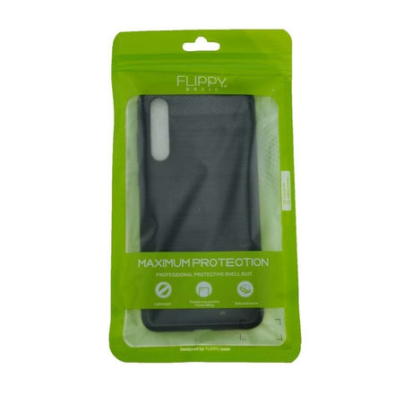 Husa Huawei P20 Pro Tpu, carbon, Negru - vivimall.ro