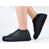 Husa Incaltaminte, Vivimall, Impermeabila, Antiderapanta, din Latex, 13 x 13 x 2 cm, Marime L 41-47 cm, Negru - vivimall.ro