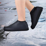 Husa Incaltaminte, Vivimall, Impermeabila, Antiderapanta, din Latex, 13 x 13 x 2 cm, Marime L 41-47 cm, Negru - vivimall.ro
