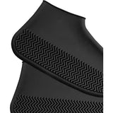 Husa Incaltaminte, Vivimall, Impermeabila, Antiderapanta, din Latex, 13 x 13 x 2 cm, Marime M 34-40 cm, Negru - vivimall.ro