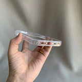 Husa MagSafe Silicone Acryl pentru iPhone 14 Pro Max, Flippy, ambalaj Blister Transparenta - vivimall.ro