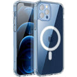 Husa MagSafe Silicone pentru iPhone 14 Pro Max, Vivimall, Transparenta - vivimall.ro
