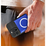 Husa pentru Apple iPhone 14 Pro Max MagSafe, Urban Armor, Flippy, Albastru, suport magnetic - vivimall.ro