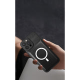 Husa pentru Apple iPhone 12 Pro MagSafe, Urban Armor, Flippy, Negru, suport magnetic - vivimall.ro