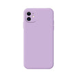 Husa pentru Apple iPhone 14 Pro Vivimall, Liquid Silicone, cu Microfibra pe interior, Protectie Antisoc, Grass purple, Mov - vivimall.ro