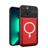 Husa pentru Apple iPhone 14 Pro MagSafe, Urban Armor, Flippy, Rosu, suport magnetic - vivimall.ro