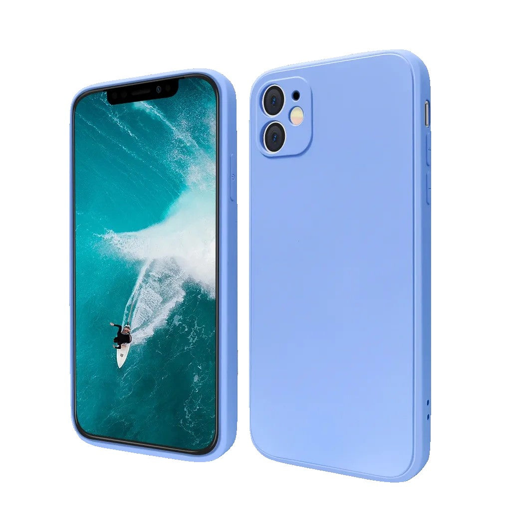 Husa pentru Apple iPhone 14 Pro Max Flippy, Liquid Silicone, cu Microfibra pe interior, Protectie Antisoc, Lilac Purple( Mov) - vivimall.ro