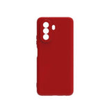 Husa pentru Huawei NOVA 10, Flippy, Liquid Silicone, cu Microfibra pe interior, Protectie Antisoc, Rosu - vivimall.ro