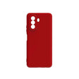 Husa pentru Huawei NOVA Y70, Vivimall, Liquid Silicone, cu Microfibra pe interior, Protectie Antisoc, Rosu - vivimall.ro