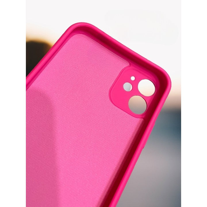 Husa pentru Samsung Galaxy A13 4G, Flippy, Liquid Silicone, cu Microfibra pe interior, Protectie Antisoc, Roz - vivimall.ro