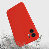 Husa pentru Samsung Galaxy S20 FE, Flippy, Liquid Silicone, cu Microfibra pe interior, Protectie Antisoc, Rosu - vivimall.ro