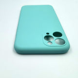 Husa pentru Samsung Galaxy S22, Flippy, Liquid Silicone, cu Microfibra pe interior, Protectie Antisoc, Albastru deschis - vivimall.ro