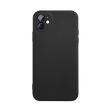 Husa pentru Samsung Galaxy S22 Plus, Flippy, Liquid Silicone, cu Microfibra pe interior, Protectie Antisoc, Negru - vivimall.ro