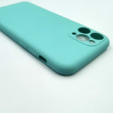 Husa pentru Samsung Galaxy S22 Ultra, Flippy, Liquid Silicone, cu Microfibra pe interior, Protectie Antisoc, Albastru deschis - vivimall.ro