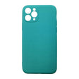 Husă Samsung Galaxy S22 Ultra din silicon lichid albastru deschis, vedere frontală, model Liquid Silicone cu microfibră