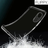 Husa Protect Plus pentru Huawei NOVA 9 SE, Flippy, Silicon Subtire, Transparenta - vivimall.ro