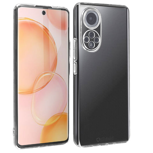Husa Protect Plus pentru Huawei NOVA 9 SE, Vivimall, Silicon Subtire, Transparenta - vivimall.ro