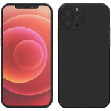 Husa protectie compatibila cu Apple iPhone 11 Pro Max Liquid Silicone Case Negru - vivimall.ro