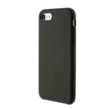 Husa protectie compatibila cu Apple iPhone 7/8/SE 2020 Liquid Silicone Case Negru - vivimall.ro