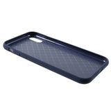 Husa protectie compatibila cu Apple iPhone XR Liquid Silicone Case Albastru inchis - vivimall.ro