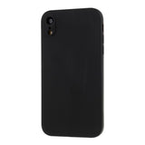 Husa protectie compatibila cu Apple iPhone XR Liquid Silicone Case Negru - vivimall.ro