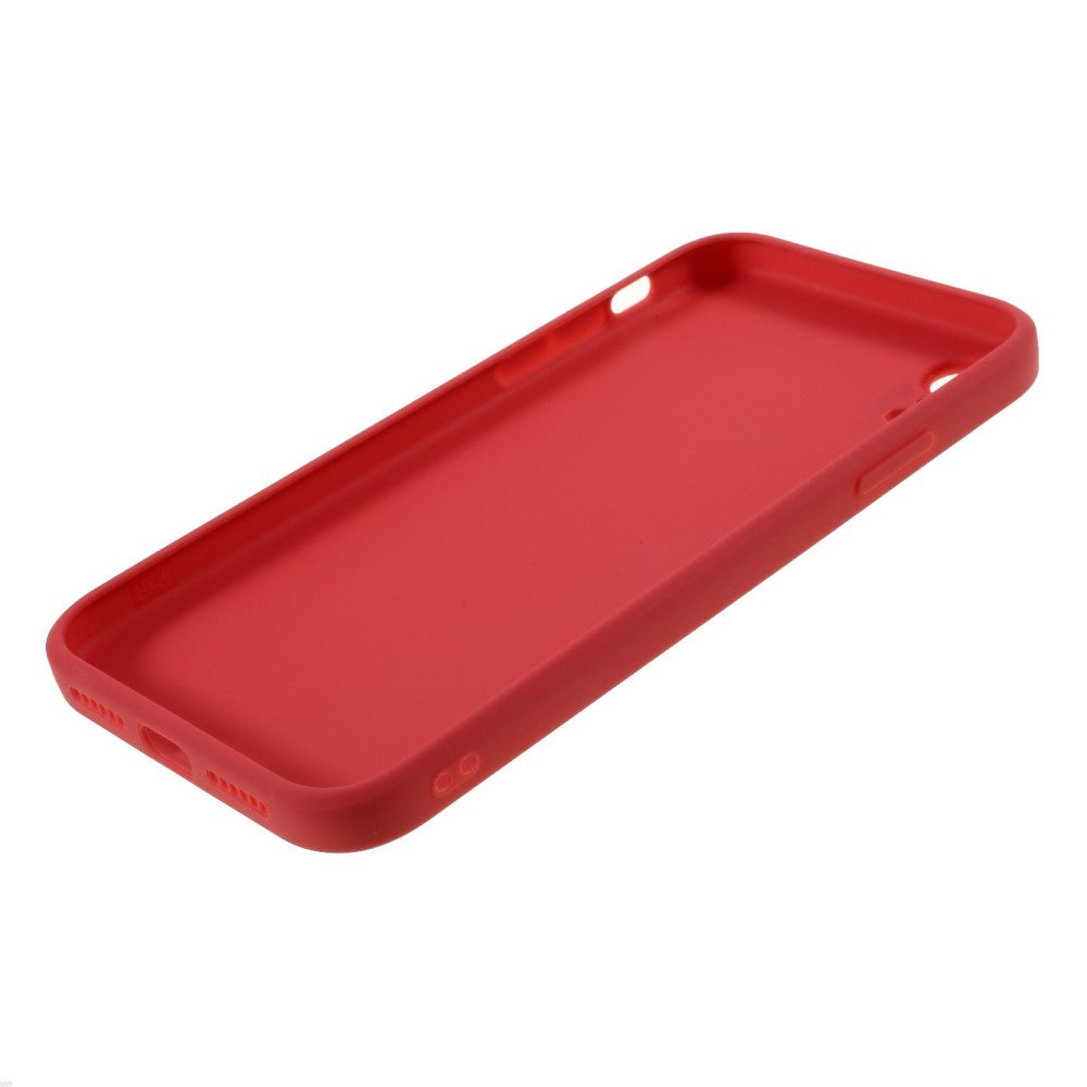 Husa protectie compatibila cu Apple iPhone XR Liquid Silicone Case Rosu - vivimall.ro
