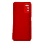Husa protectie compatibila cu Huawei Enjoy Z Liquid Silicone Case Rosu - vivimall.ro