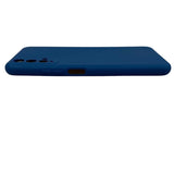 Husa protectie compatibila cu Huawei Nova 5T Liquid Silicone Case Albastru inchis - vivimall.ro